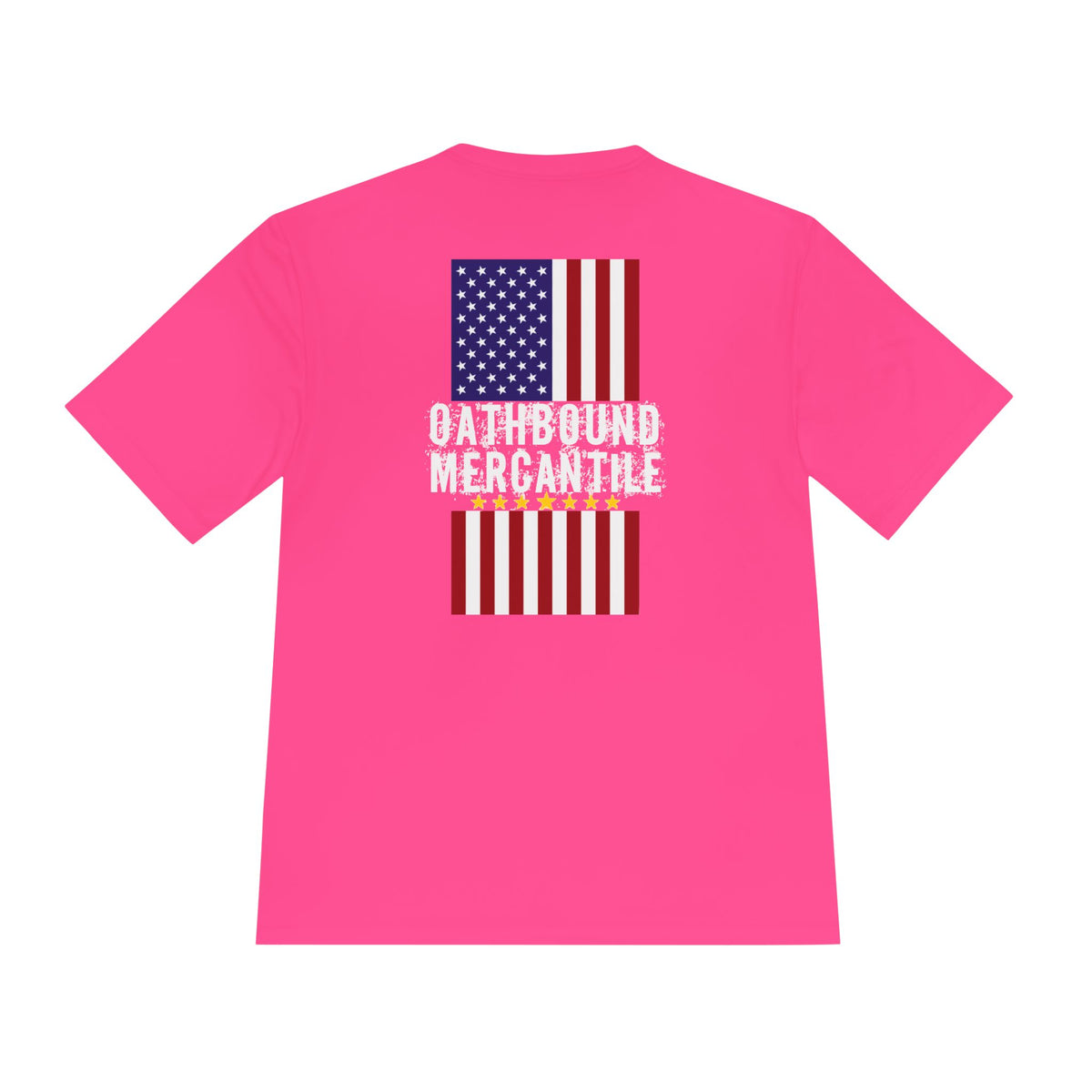 Patriotic Flag Tee — Oathbound Mercantile American Flag Moisture-Wicking Shirt