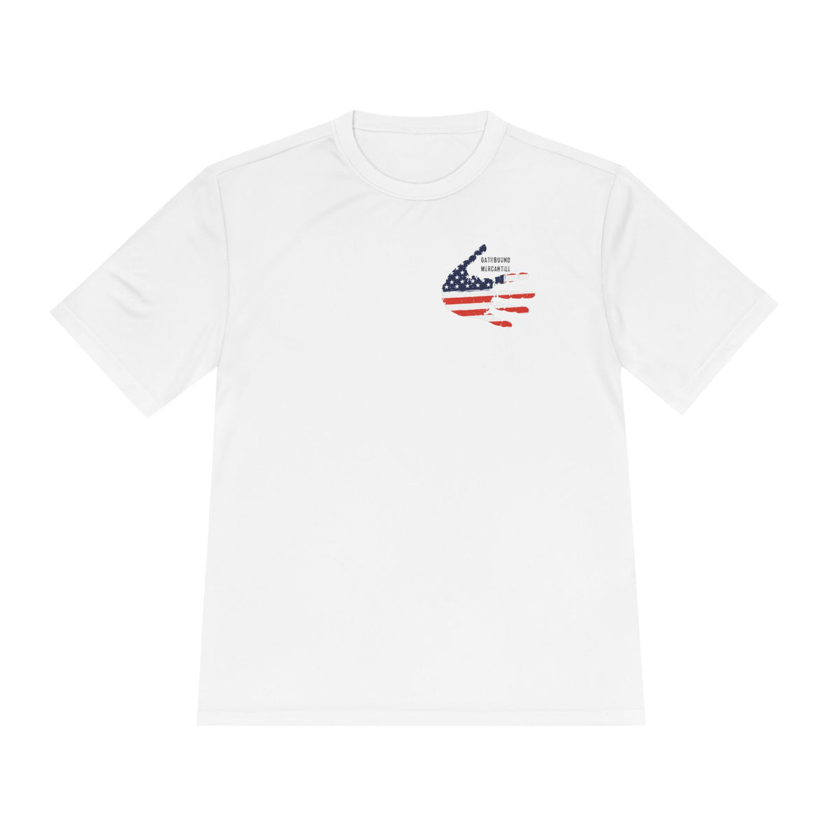 Patriotic Flag Tee — Oathbound Mercantile American Flag Moisture-Wicking Shirt