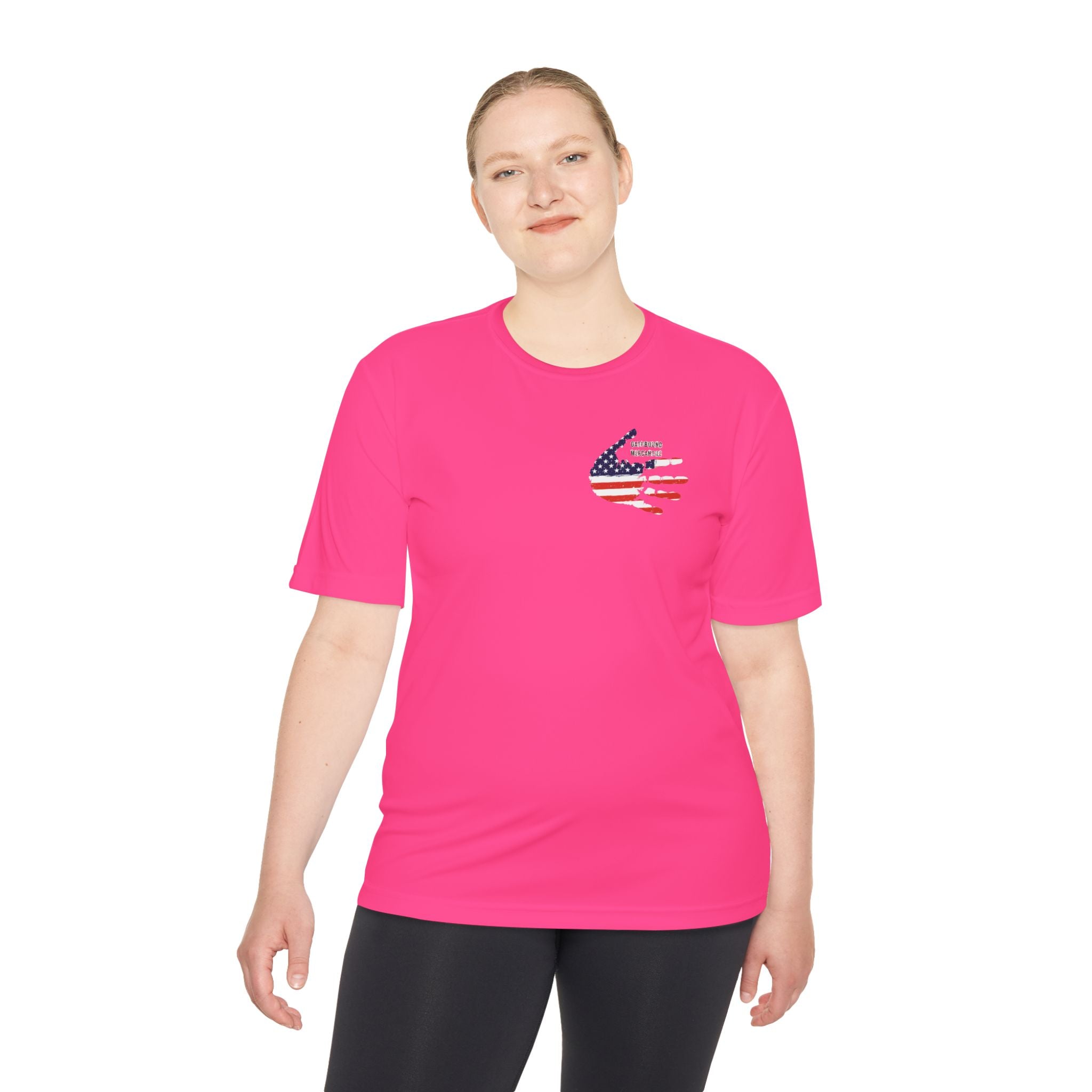 Patriotic Flag Tee — Oathbound Mercantile American Flag Moisture-Wicking Shirt