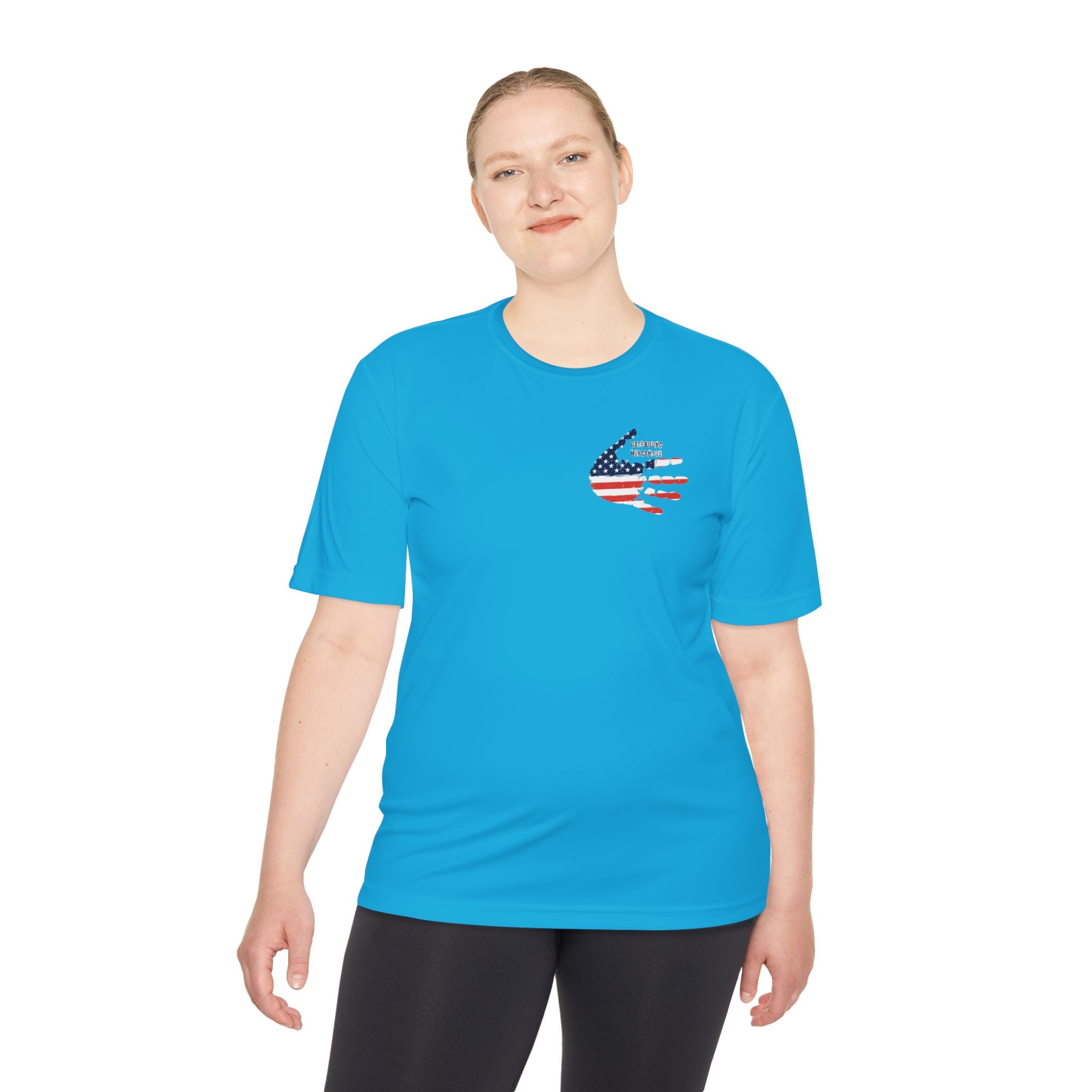 Patriotic Flag Tee — Oathbound Mercantile American Flag Moisture-Wicking Shirt