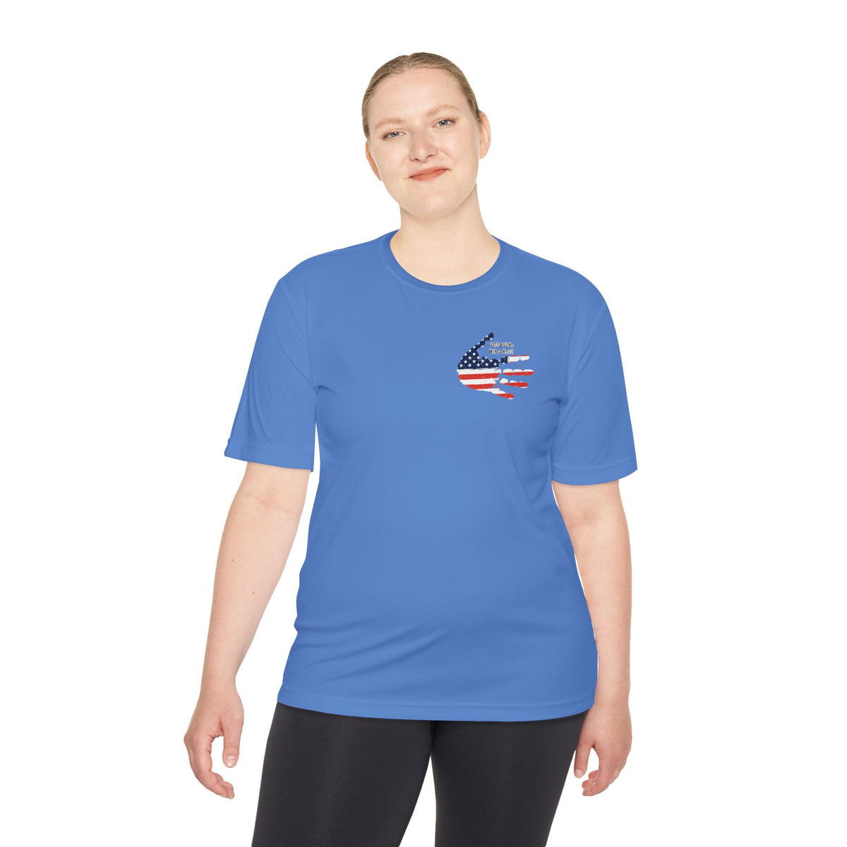 Patriotic Flag Tee — Oathbound Mercantile American Flag Moisture-Wicking Shirt