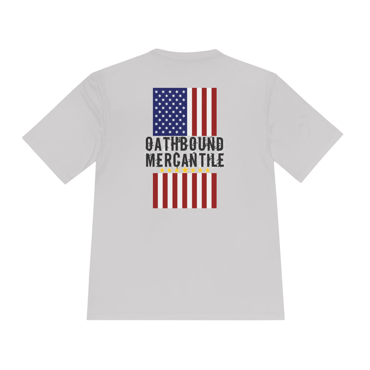 Patriotic Flag Tee — Oathbound Mercantile American Flag Moisture-Wicking Shirt