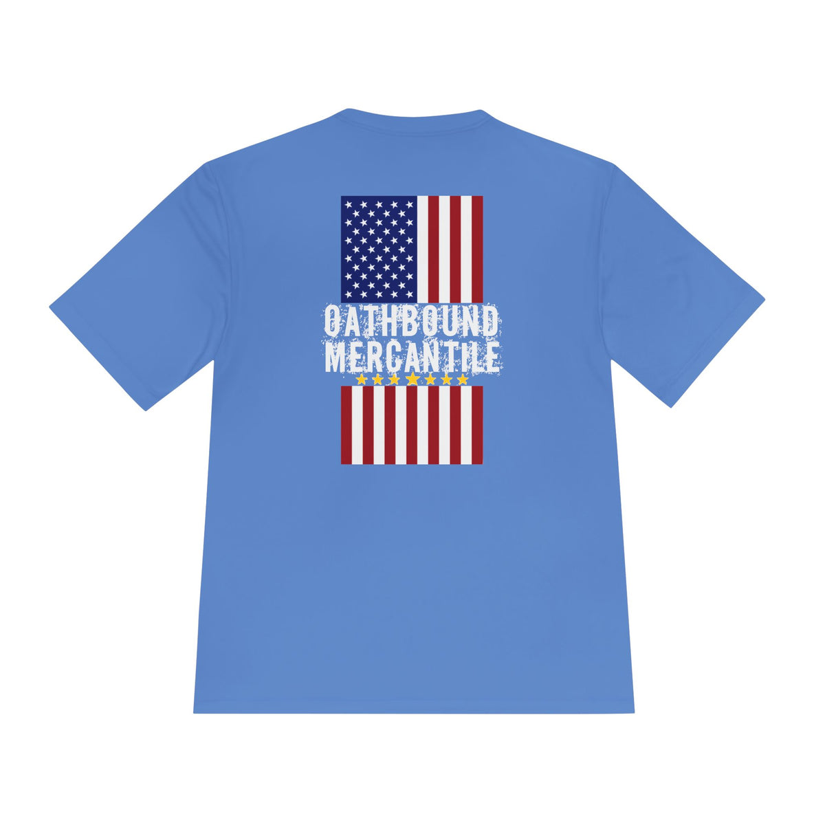 Patriotic Flag Tee — Oathbound Mercantile American Flag Moisture-Wicking Shirt