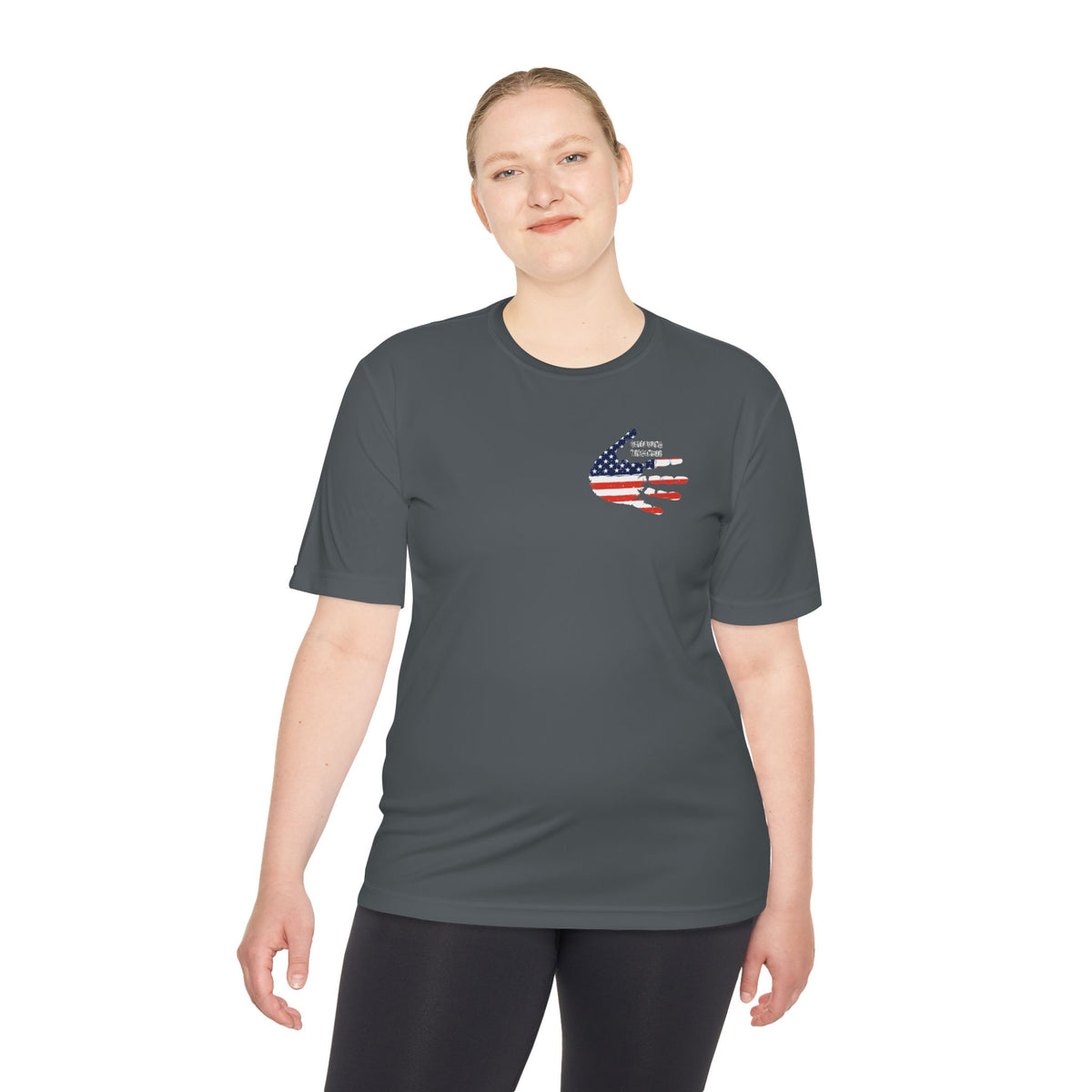 Patriotic Flag Tee — Oathbound Mercantile American Flag Moisture-Wicking Shirt